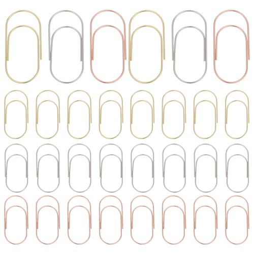 HOLIDYOYO 30���� �W�����{ �y�[�p�[�N���b�v 50mm ������������y�[�p�[�N���b�v �u�b�N�}�[�N �v�����i�[ �y�����I�t�B�X�p�i �w�Z �E�F�f�B���O�f�R���[�V����