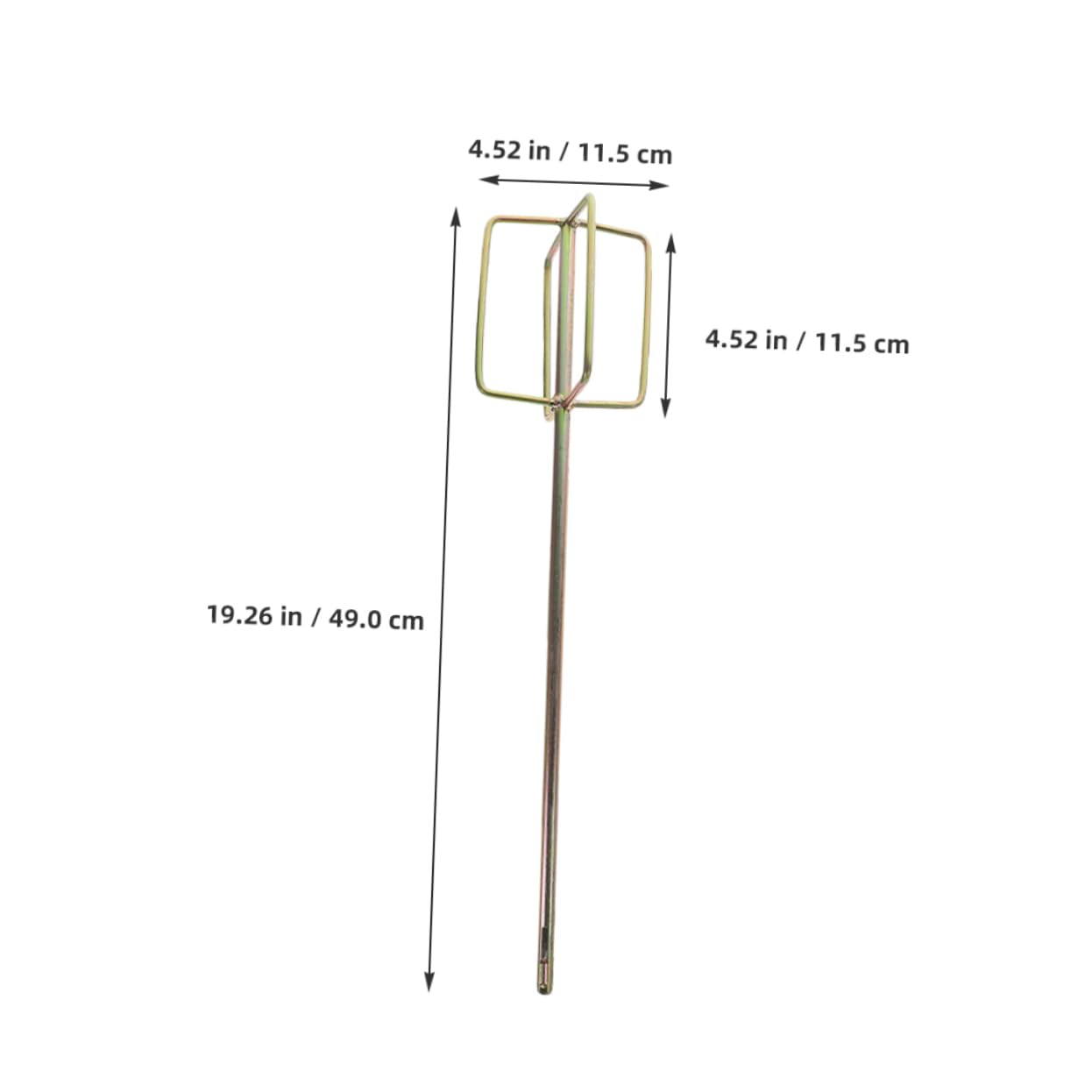 Varilla Compatible Pintura Mezcladora Dorado de Cemento Acero Mezcla y para de Accesorios para Herramienta Duradera Taladros Eléctricos Herramientas Eléctricas