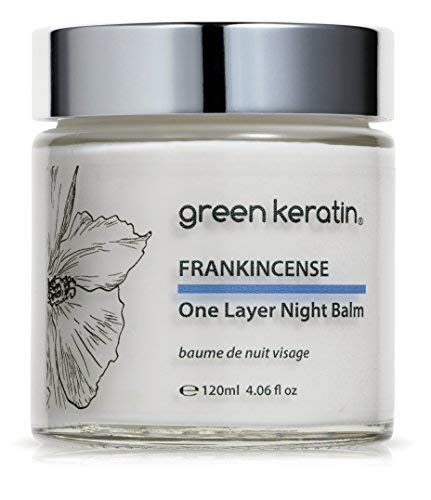 Incienso una capa noche Bálsamo, nueces de macadamia, arándano, Kiwi & Vitamina E, Antiarrugas Noche Bálsamo para piel seca, Madura, 100% natural, 65% Orgánico  salón tamaño: 120 ml