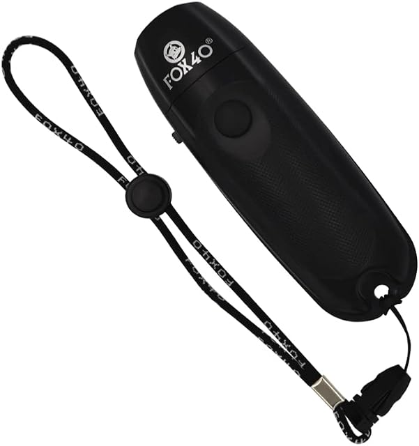 Fox 40 Electronic Whistle Black One Size K-REY-FXW121