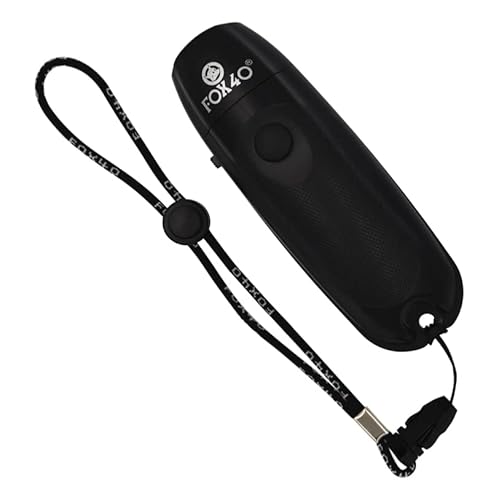 Fox 40 Electronic Whistle Silbato, Adultos Unisex, Black (Negro), Talla Única Cover