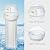 Universal 10 inch Whole House Water Filter Housing, Sediment Filter for RO Filtration System, 4 Screws, Wrench and 1/4" push fittings
