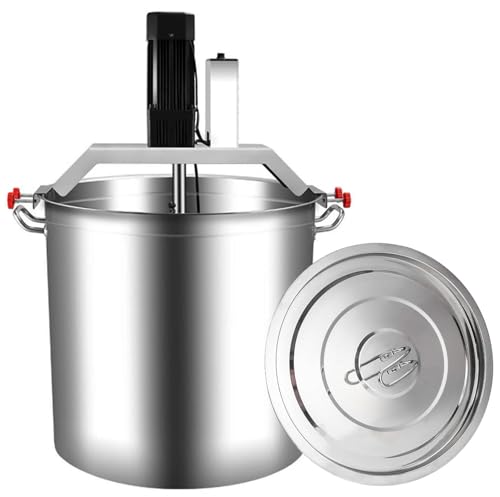 Impastatrice, impastatrice elettrica, macchina per cucinare in acciaio inossidabile per marmellate, cioccolato, pasta, zuppe, salse, agitatore