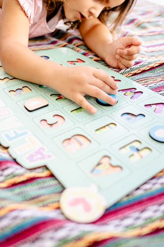 Alfabeto Didático Aprenda Brincando Madeira