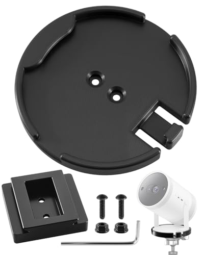 Image of Projector Tripod Mount Fits for Samsung Freestyle Gen 1 & Gen 2, Anti-Vibration Adjustable Stand Holder, All-Angle Stable Support for Home Theater Outdoor Movies Camping & Events | Anti-Vibration Adjustable Stand Holder, All-Angle Stable Support for Home Theater Outdoor Movies Camping & Events