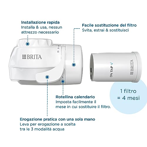 BRITA Filterkartusche ON TAP V für ON TAP Wasserfilter für den Wasserhahn (4 Monate) – Ersatzkartusche reduziert kleine Partikel… – Ansicht 5