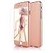 iPhone 6 Case, DecaStars [Ultra-thin Series] 2-in-1 Full-body Protective Back Cover [Slim Fit] with Tempered Glass Screen Protector for Apple iPhone 6 Case & iPhone 6s Case 4.7" - Rose Gold