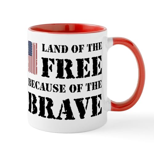 CafePress Land Of The Free Mug 11 oz (325 ml...