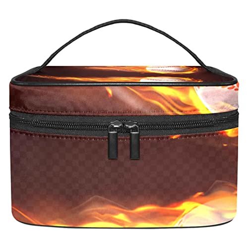 Trousse de maquillage de voyage baseball - Trousse de toilette femmes et filles