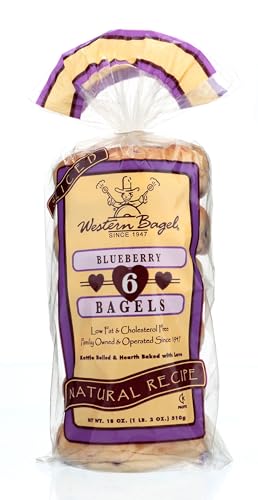 WESTERN BAGEL Blueberry Bagel, 6 CT