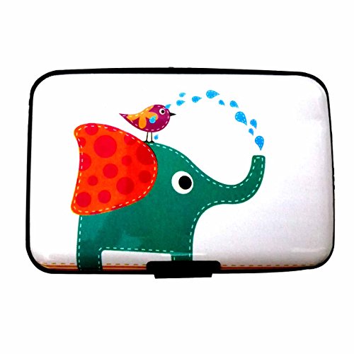 TBS RFID Blocking Card Holder Case-6 Slots-Beautiful Pattern-13