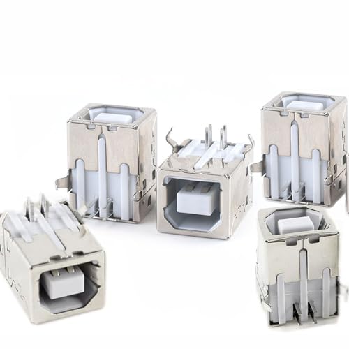 Conector USB 2.0 Tipo B Hembra 4-Pin x5 miniatura 1