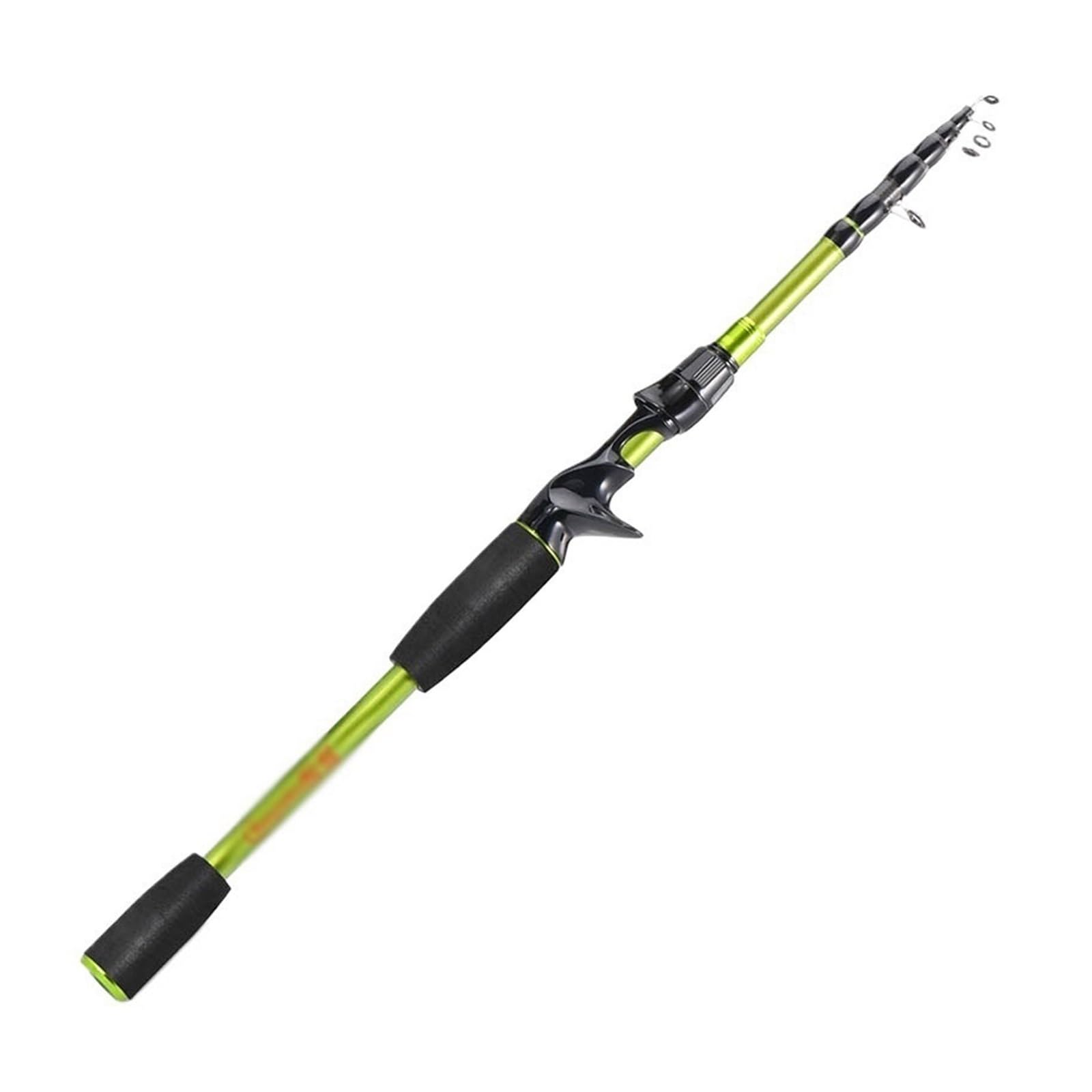 Canne à pêche baitcasting en carbone haute performance, équilibre parfait pour leurres 7g-21g