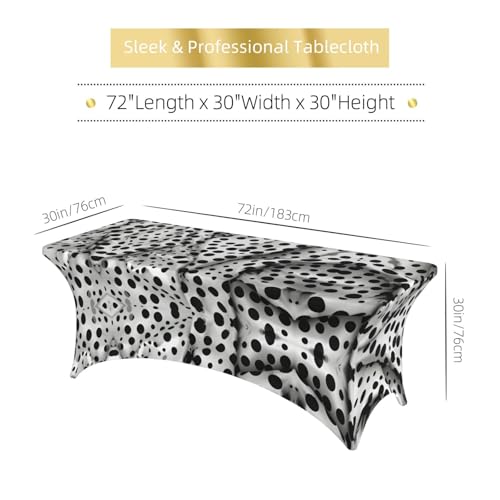 Nappe de salle à manger rectangulaire lavable pour simplifier l'entretien du linge - 7