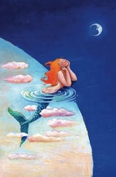 Mermaid Journal Notebook Dream Moon (Blank Lined Journal, Small 5. 25 X 8)