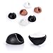 Cable Clips, ONME Cable Holder Multipurpose Cord Management for Home Non-Toxic Rubber Material Self-Adhesive Desk Cord Clips Durable Cord Organizer Black Cord Holder for Office (Black+Brown+White)
