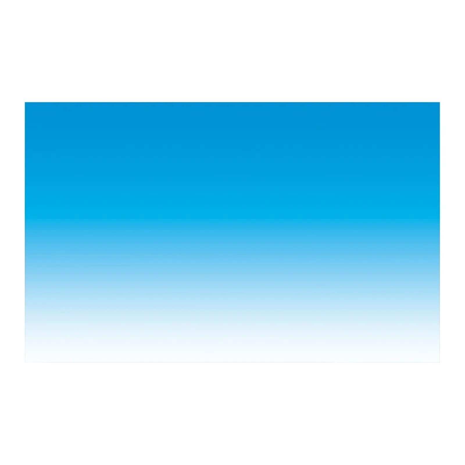 OJEVMLFVQ Aquarium Background Aquarium Background Sticker, Blue Transition Painting Wallpaper Fish Tank Backdrop PVC(White,50x100cm)