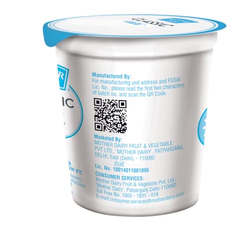 Image of Mother Dairy Classic Toned Curd, 200 g