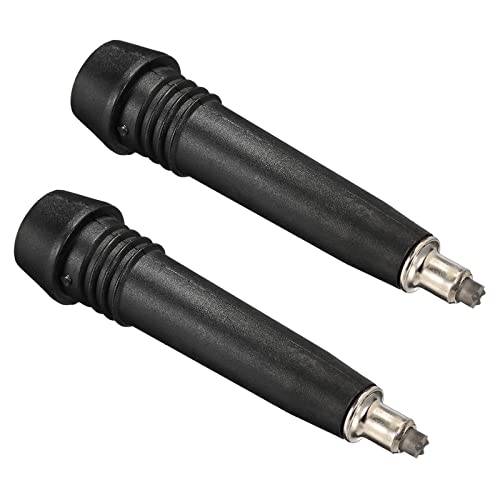 PATIKIL Trekking Pole Accessories, 2Pcs Tungsten Steel Rod Tips Protectors Replacement for Outdoor Hiking Climbing