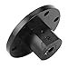 Flange Coupling Connector Motor Shaft Coupling D-Shaped Wheel Metal Shaft Coupler for Mecanum Wheel Motor Shaft Industrial Robot Parts