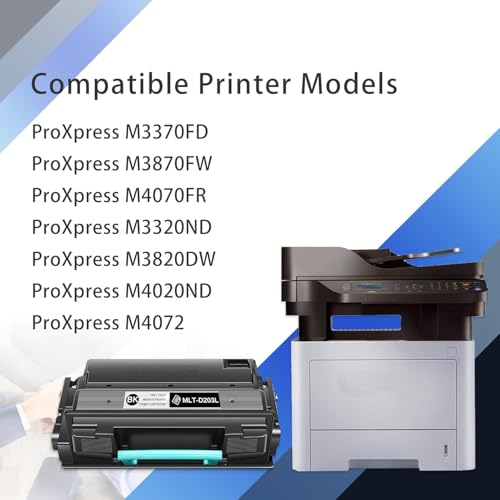 MLT-D203L High Yield Black Toner Cartridge Replacement for Samsung D203L by MOLIMER - Used condition - Image 2