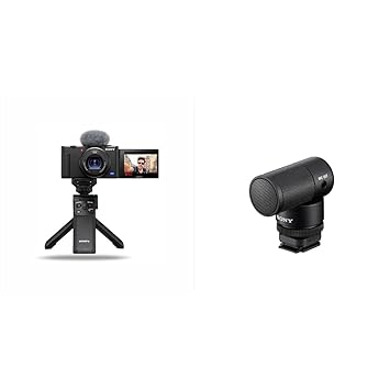 Sony Digital Camera ZV 1 for Content Creators (Compact, Video Eye AF, Flip Screen, in-Built Micropho