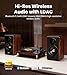 Edifier S880DB MKII Hi-Fi Bookshelf Speakers, Premium 2.0 Active Speaker System, 88W RMS, Hi-Res Audio with LDAC, Bluetooth/USB-C/Optical/Coaxial/RCA Input, Subwoofer Output, Dark Wood