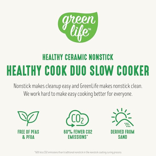 Greenlife CC004773-001 6 Quart Ceramic Slow Cooker thumb #9
