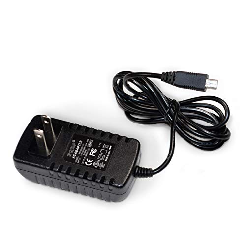 HQRP Home Wall AC Adapter Charger for Cobra 6000 PRO HD / 6000PRO HD / 6100 PRO HD / 6100PRO HD / 6500 PRO HD / 6500PRO HD GPS [UL Listed] Plus HQRP Euro Plug Adapter