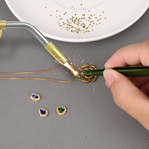 Image of AIEX Gold-Plated Alloy Solder, 1x1mm 0.5 Gram (0.32DWT) about 200pcs