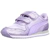 PUMA CABANA RACER GLITZ V INF meisjesbaby’s Sneaker
