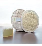 Natural Loofah Exfoliating Body Scrubber, Made with Egyptian Loofah, Bath Shower Loofah Sponge, E...