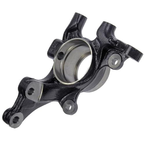 Image of Detroit Axle - Front Left Steering Knuckle for 2006-2010 Kia Optima Magentis [4-Wheel ABS] Driver Side Steering Knuckle Assembly 2007 2008 2009 Replacement