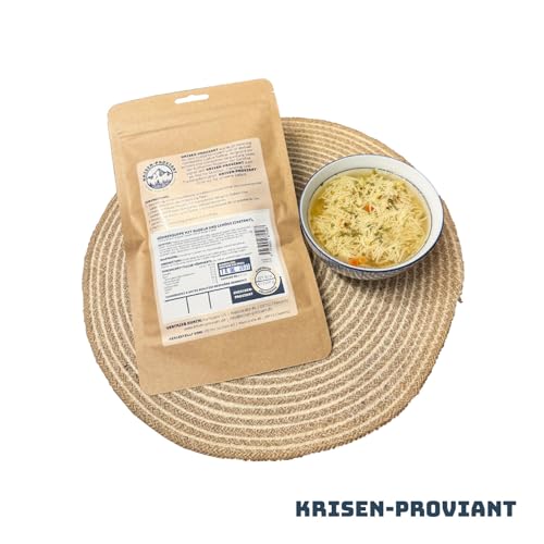 Krisen-Proviant - Hühnersuppe (instant) Notration/Notvorrat - 5 Jahre haltbar, Survival Food Prepper Outdoor Notfall Nahrung – Bild 3