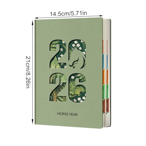 Journal journalier 2026 pour ne plus oublier vos rendez-vous grâce aux onglets - 7