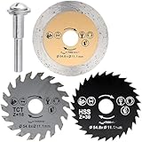 dremel scie à chantourner compacte moto-saw ms20 Fonction: la lame de scie noire peut couper les métaux mous tels que l'aluminium, le cuivre et le plastique, la lame jaune est pour le bois, et l'autre argentée pour la céramique et le carrelage