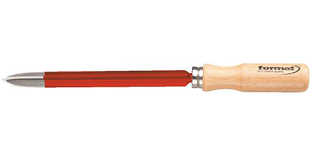 Rasqueta triangular hueca250DIN8350C