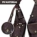 Sgqtqybk Underarm Shoulder Bag, Adjustable Leather Shoulder Bag with Double Straps, Capable and Fashionable Waterproof Phone for Work, Home, or Travel