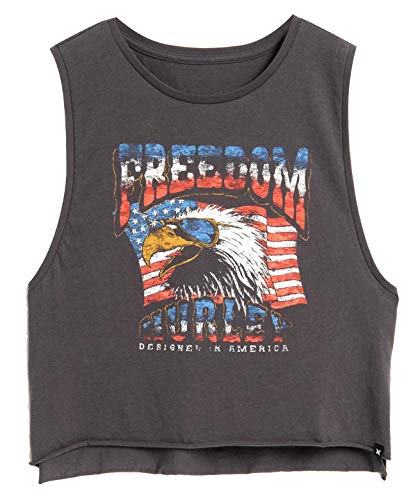 Hurley Junior's Eagke Shader Biker Tank Top, Thunder Grey, M