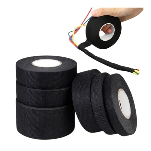 Cinta de tela duradera para gestión de cables 10 rollos de 25M y 19MM