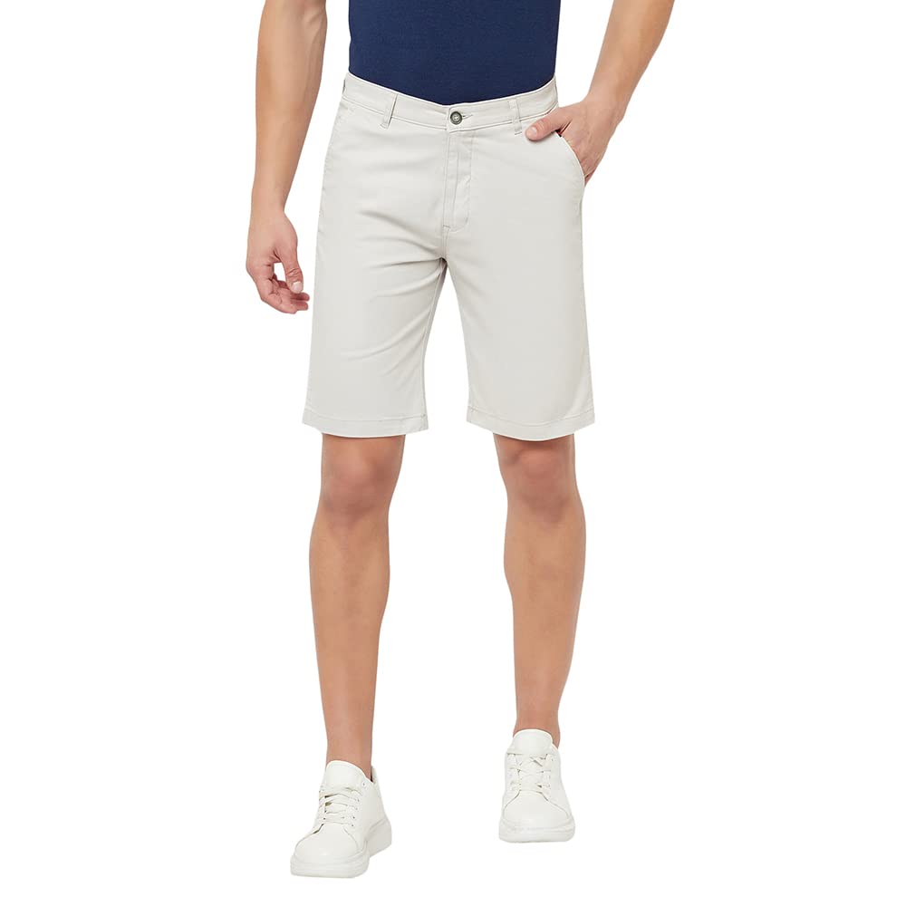 Men Cotton Solid Blue Bermuda Shorts (MBER00017_Blue)-image-38