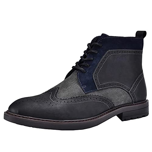 Image of Arkbird Chelsea Ankle Boots for Men Genuine Leather Oxford Casual and Formal Dress Boot