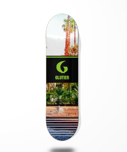 Glutier Monopatín Skate Skateboard Deck Tabla Venice 8.375 (8.375)