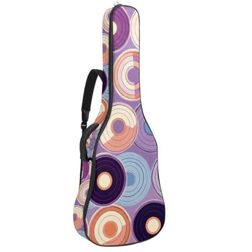 Sac pour guitare acoustique de 101,6 cm étanche violet