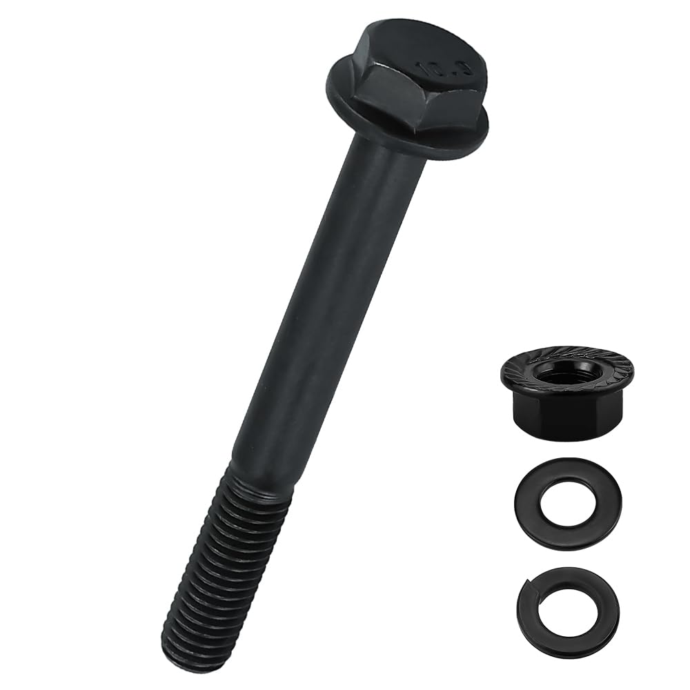 M10 Hex Bolts with Nuts & Washers - 10 Sets -8