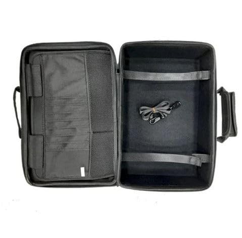 Image of New World Storage Bag for PS5 Slim , Travel Bag for PS5 Slim , Carrying Case Briefcase Type for PS5 Slim ,Waterproof Shoulder Bag for PlayStation 5 Slim with Both Side Storage Compartment-Black