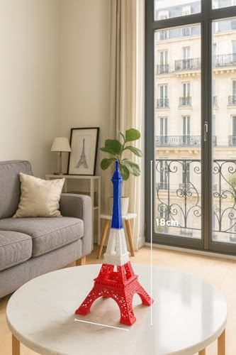 Torre Eiffel miniatura soluciona espacios vacíos con decoración francesa 3