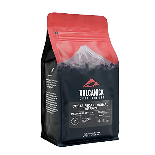 Costa Rica Decaf Tarrazu Coffee, Whole Bean, Swiss Water Processed,