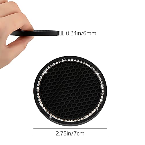 SAVITA 2 Pz Sottobicchieri per Auto Sottobicchieri...