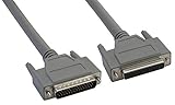 Amphenol CS-DSDHD44MF0-005 44-Pin HD44 Deluxe D-Sub Cable, Shielded, Male/Female, 5', Gray